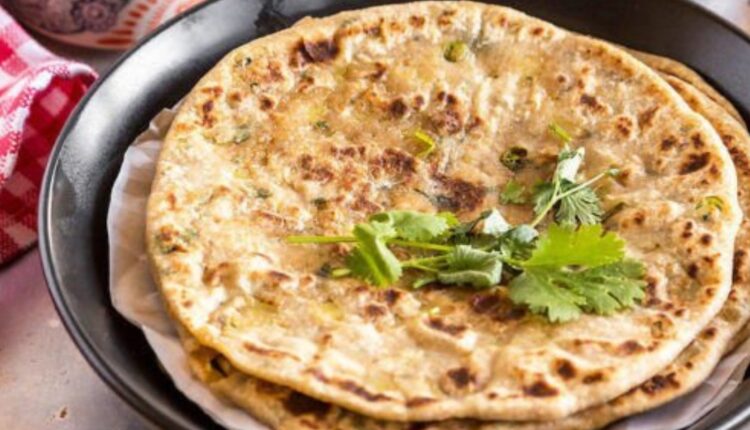 Aloo paratha preparation in telugu