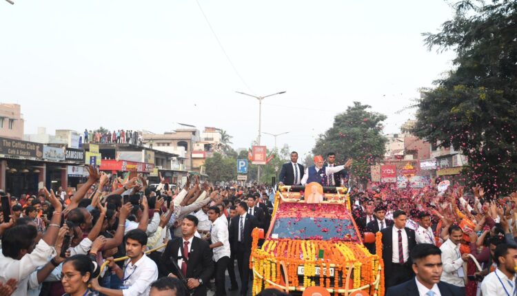 TeluguISM - PM Modi Road Show