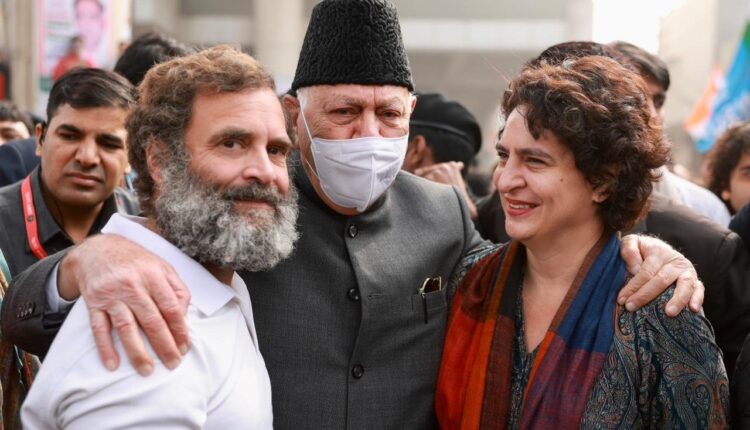 TeluguISM - Farooq Abdullah Rahul Yatra