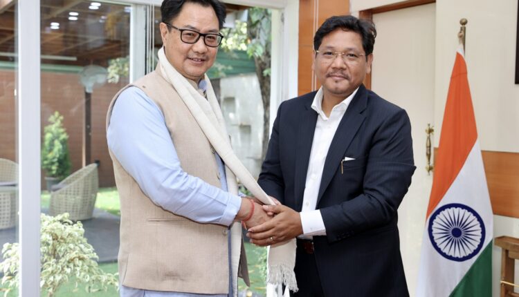 TeluguISM - Conrad Sangma Kiren Rijiju