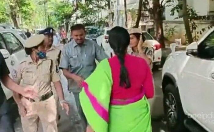 teluguism-yssharmilaarrest