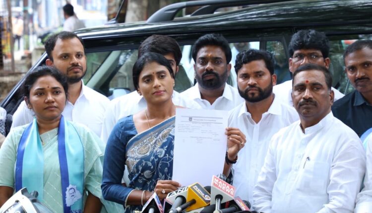 TeluguISM - YS Sharmila