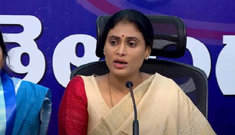 teluguism-YS Sharmila