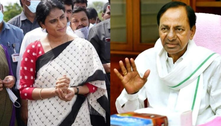 teluguism-YS Sharmila KCR