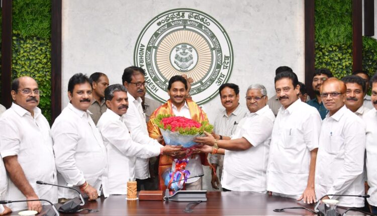 teluguism-AP Employees Jagan