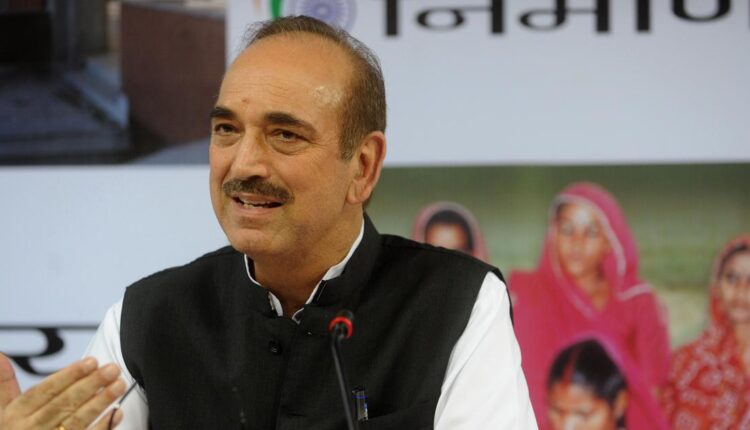 teluguism-Ghulam Nabi Azad
