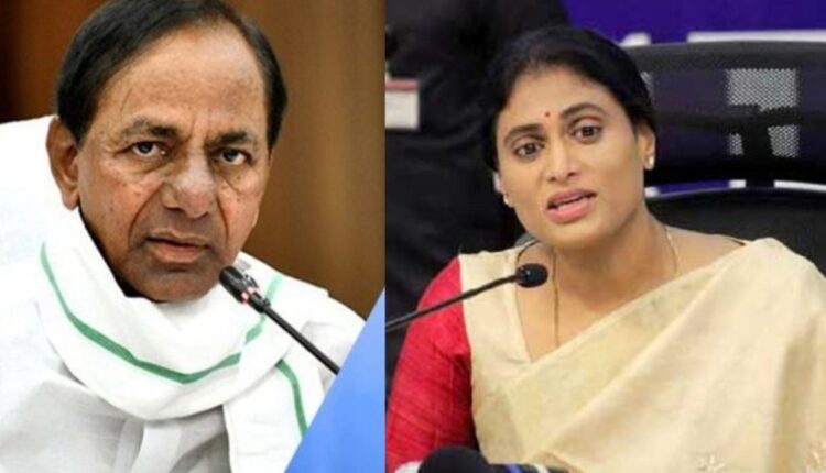 teluguism-YS Sharmila KCR