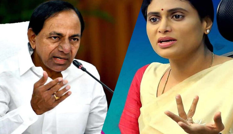 teluguism-YS Sharmila KCR