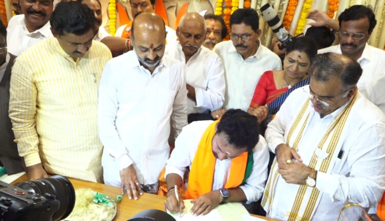 Teluguism-Kishan Reddy Sworn