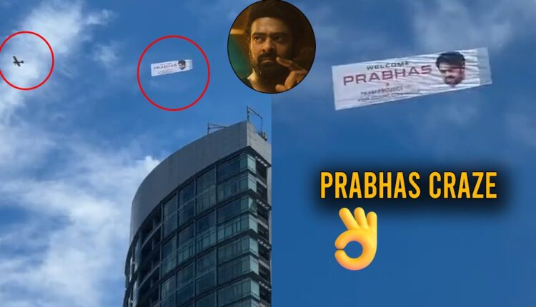 Teluguism-Prabhas Flying