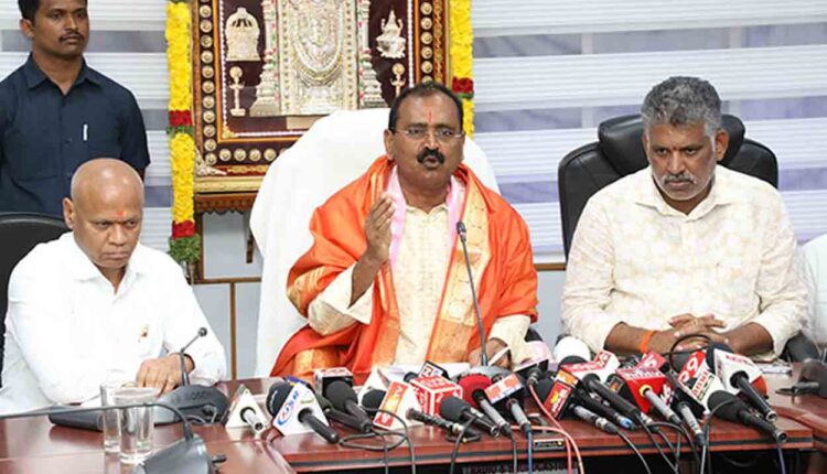 Teluguism-TTD Chairman