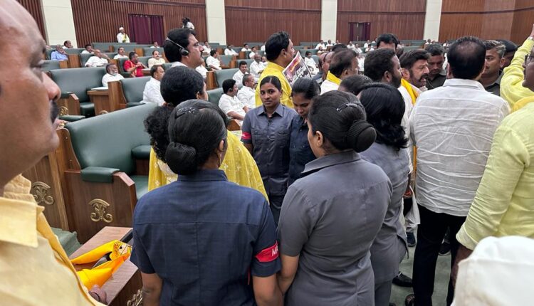 Teluguism-AP Speaker Suspend