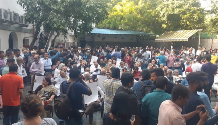 Teluguism-Journalists Protest