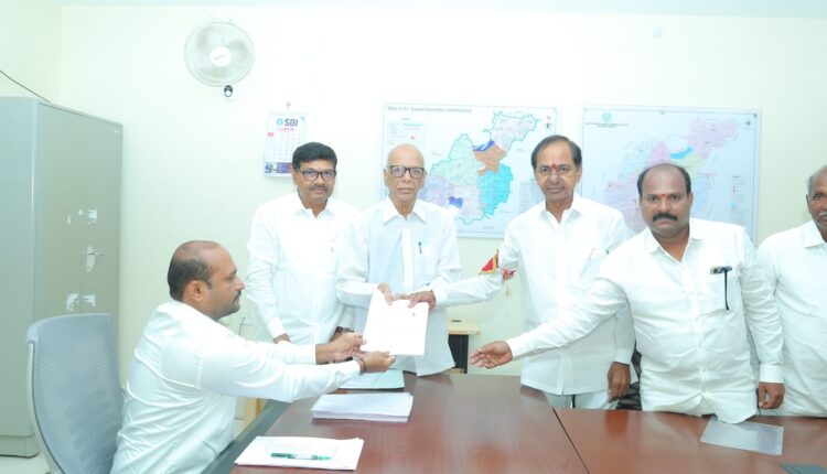 Teluguism-CM KCR Nomination