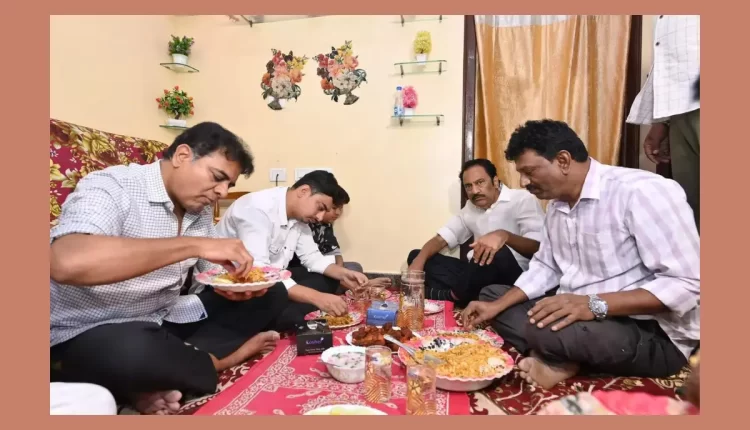 Teluguism - KTR Lunch at Fan House