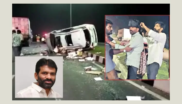 Teluguism - MLC Parvathareddy Met Accident