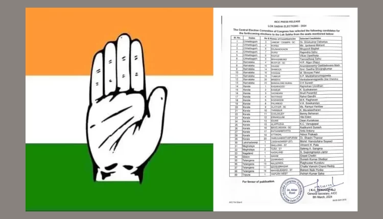 Teluguism - Congress First List