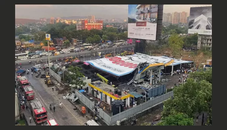 Teluguism - Mumbai Hoarding Collapse