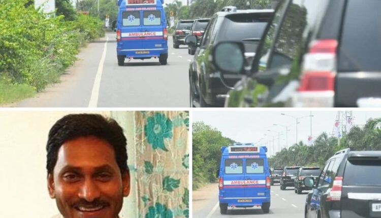 Teluguism - Jagan Convoy Accident