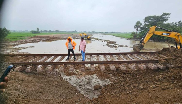 Teluguism - Railway Tracks Damage