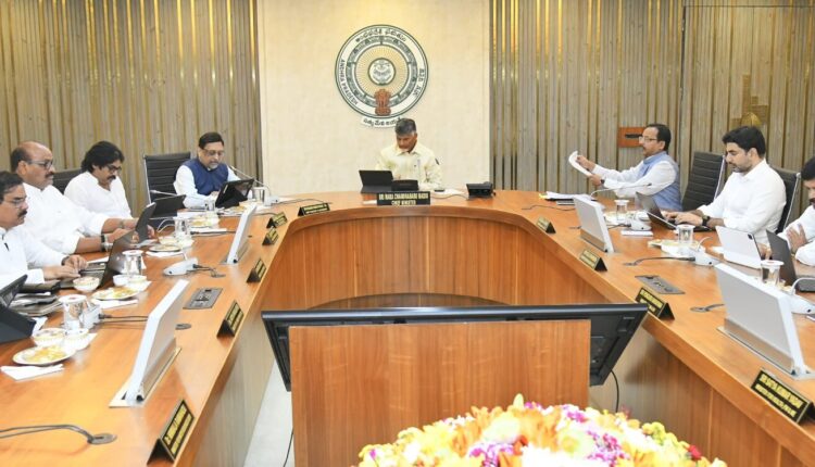 Teluguism - AP Cabinet Meeting