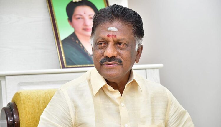 Teluguism - Ex CM Panneerselvam