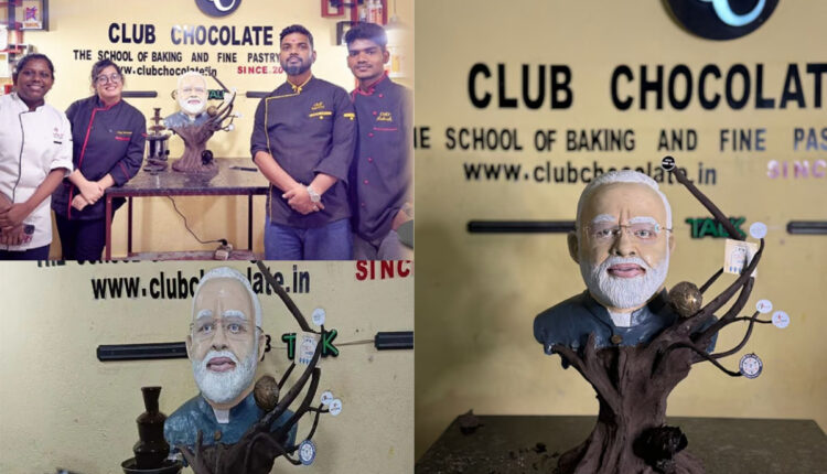 Teluguism - Chocolate Sculpture